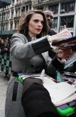 HAYLEY ATWELL Arrives at Build Series in New York 04/05/2018