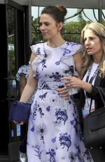 HAYLEY ATWELL Arrives at Directors Guild of America in Los Angeles 04/15/2018