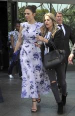 HAYLEY ATWELL Arrives at Directors Guild of America in Los Angeles 04/15/2018