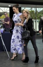 HAYLEY ATWELL Arrives at Directors Guild of America in Los Angeles 04/15/2018