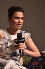 HAYLEY ATWELL at Howards End Presentation in Los Angeles 04/15/2018