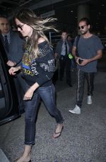 HEIDI KLUM at Los Angeles International Airport 04/12/2018