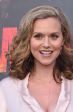HILARIE BURTON at Rampage Premiere in Los Angeles 04/04/2018