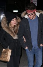 HILARY DUFF and Matthew Koma at Russ & Daughters in New York 04/10/2018