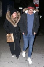 HILARY DUFF and Matthew Koma at Russ & Daughters in New York 04/10/2018