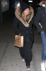 HILARY DUFF and Matthew Koma at Russ & Daughters in New York 04/10/2018