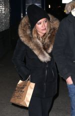 HILARY DUFF and Matthew Koma at Russ & Daughters in New York 04/10/2018
