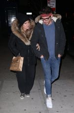 HILARY DUFF and Matthew Koma at Russ & Daughters in New York 04/10/2018