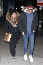 HILARY DUFF and Matthew Koma at Russ & Daughters in New York 04/10/2018