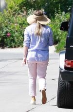HILARY DUFF at Her Sons Baseball Game in Studio City 04/14/2018