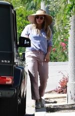 HILARY DUFF at Her Sons Baseball Game in Studio City 04/14/2018
