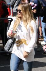 HILARY DUFF Out at Farmers Market in Los Angeles 04/29/2018