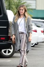 HILARY DUFF Out Shopping in Los Angeles 04/15/2018