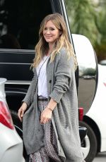 HILARY DUFF Out Shopping in Los Angeles 04/15/2018