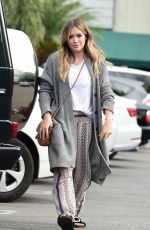 HILARY DUFF Out Shopping in Los Angeles 04/15/2018