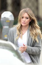 HILARY DUFF Out Shopping in Los Angeles 04/15/2018
