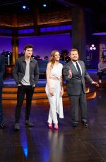 HILARY SWANK at Late Late Show with James Corden 03/28/2018
