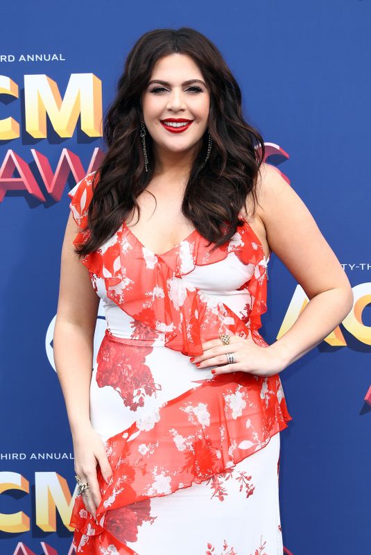 HILLARY SCOTT at 2018 ACM Awards in Las Vegas 04/15/2018