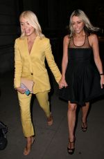HOLLY WILLOGHBY at English National Opera in London 04/19/2018