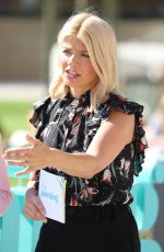 HOLLY WILLOGHBY at This Morning in London 04/16/2018