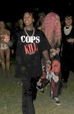 IGGY AZALEA and Tyga at Coachella Music Festival 04/16/2018