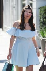 IMOGEN THOMAS Out Shopping at Kings Road in London 04/19/2018