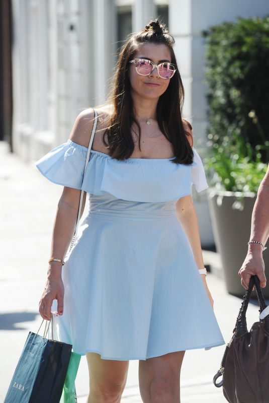 IMOGEN THOMAS Out Shopping at Kings Road in London 04/19/2018