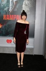 INGRID BISU at Rampage Premiere in Los Angeles 04/04/2018