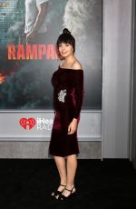 INGRID BISU at Rampage Premiere in Los Angeles 04/04/2018