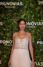 IRINA SHAYK at Pronovias Fashion Show in Barcelona 04/23/2018