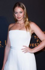 ISKRA LAWRENCE at Bvlgari Premiere at Tribeca Film Festival 04/26/2018