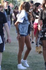 IZABEL GOULART at Coachella Valley Music & Arts Festival in Palm Springs 04/14/2018