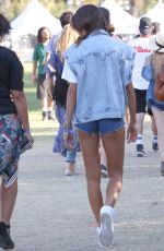 IZABEL GOULART at Coachella Valley Music & Arts Festival in Palm Springs 04/14/2018