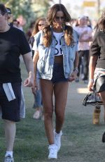IZABEL GOULART at Coachella Valley Music & Arts Festival in Palm Springs 04/14/2018