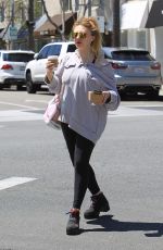 JACQUELINE EMERSON Out Shopping in Beverly Hills 04/20/2018