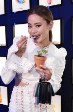 JAMIE CHUNG at American Express Experience in New York 04/09/2018