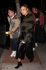 JAMIE CHUNG Leaves Delilah in West Hollywood 04/19/2018