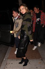 JAMIE CHUNG Leaves Delilah in West Hollywood 04/19/2018