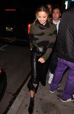 JAMIE CHUNG Leaves Delilah in West Hollywood 04/19/2018