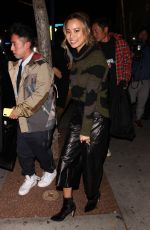 JAMIE CHUNG Leaves Delilah in West Hollywood 04/19/2018
