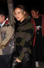 JAMIE CHUNG Leaves Delilah in West Hollywood 04/19/2018