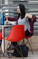 JANEL PARRISH Out for Lunch in Los Angeles 04/06/2018