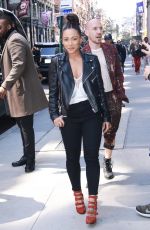 JASMINE MATHEWS at Build Series in New York 04/23/2018