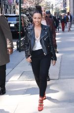 JASMINE MATHEWS at Build Series in New York 04/23/2018