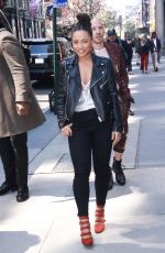 JASMINE MATHEWS at Build Series in New York 04/23/2018