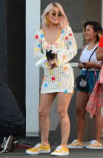 JASMINE SANDERS at Coachella Valley Music and Arts Festival in Palm Springs 04/13/2018