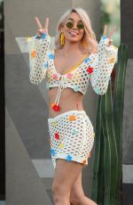 JASMINE SANDERS at Coachella Valley Music and Arts Festival in Palm Springs 04/13/2018
