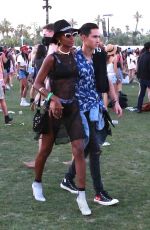 JASMINE TOOKES at Coachella Valley Music & Arts Festival in Palm Springs 04/14/2018