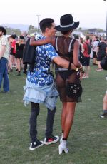 JASMINE TOOKES at Coachella Valley Music & Arts Festival in Palm Springs 04/14/2018