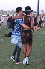 JASMINE TOOKES at Coachella Valley Music & Arts Festival in Palm Springs 04/14/2018